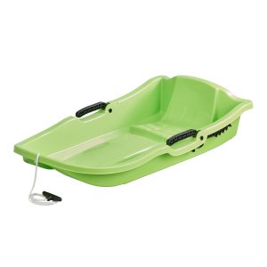 Sled STIGA Pacer with brakes, green