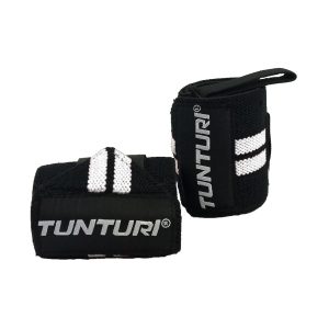 TUNTURI Wrist Wraps, white