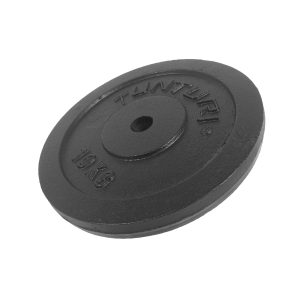 Weight plate TUNTURI Plate Black, 30 mm, 10kg