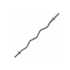 Lifting bar TUNTURI Curlbar, 30 mm, 120 cm, Screw