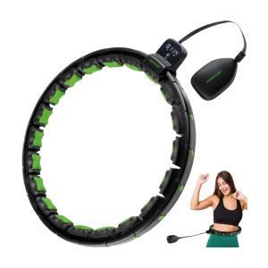 Adjustable hula hoop with weight TUNTURI Smart Adjustable Hula Hoop incl. Display