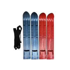 Skis UNIPLAST Mini, for children with straps, 41 cm, mix