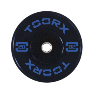 Weight plate TOORX Bumper Plate Absolute, 50 mm, 20 kg