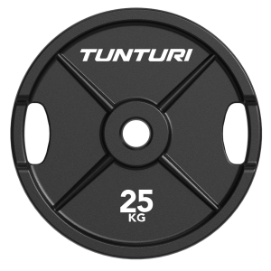 Weight plate TUNTURI Platinum Cast Iron Plate, 50mm, 25 kg